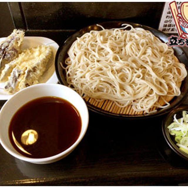 立ち蕎麦行脚「きらく蕎麦小川のもりそば」