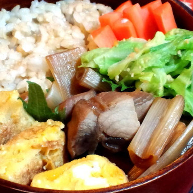 鮪のねぎま煮弁当