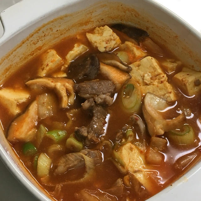 My辛い肉鍋〜