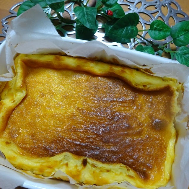 ワンボウルで作る簡単チーズケーキ