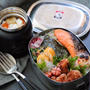 小学生運動会弁当＊海苔鮭唐揚げ弁当