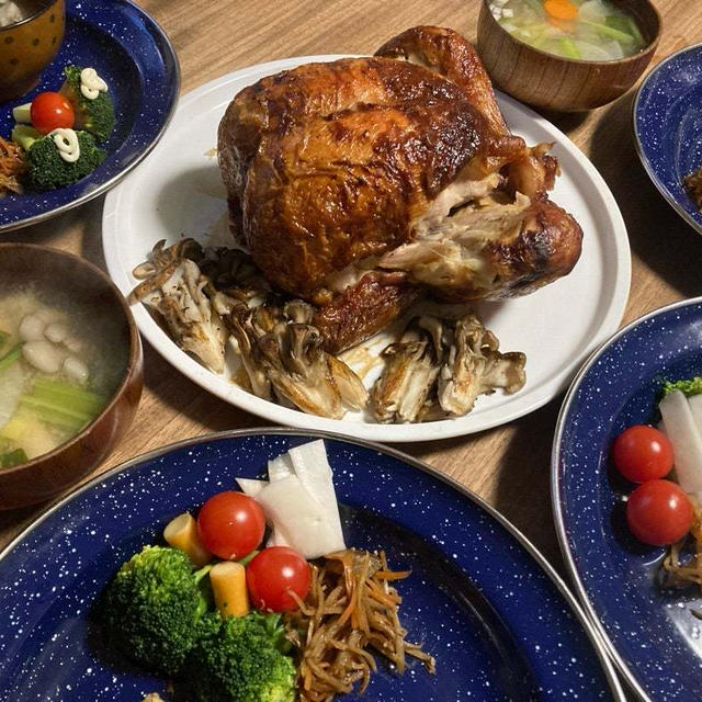 4食楽しんだロティサリーチキン♪