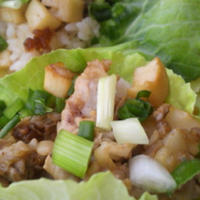 若キャベツで巻き焼肉ごはん　エバラ焼肉のたれ こだわり食感 中辛