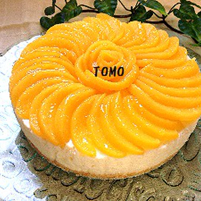 桃缶とマシュマロのレアチーズケーキ By Tomo 柴犬プリン さん レシピブログ 料理ブログのレシピ満載