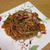 イカげその豆板醤パスタ