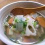 12種類の野菜の鰹だしスープ♪