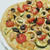 ミニトマトでもおいしい～おうちpizza♪