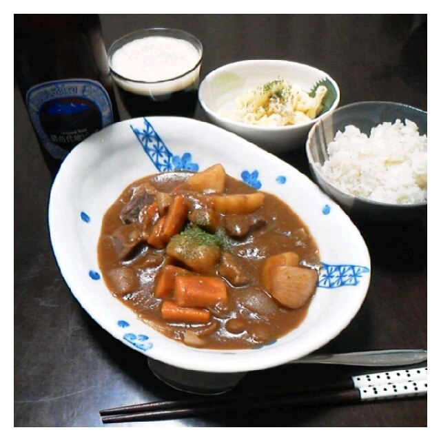 昨日の夕ご飯☆ビーフシチュー