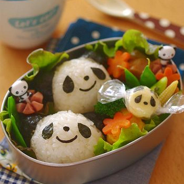 パンダのお弁当
