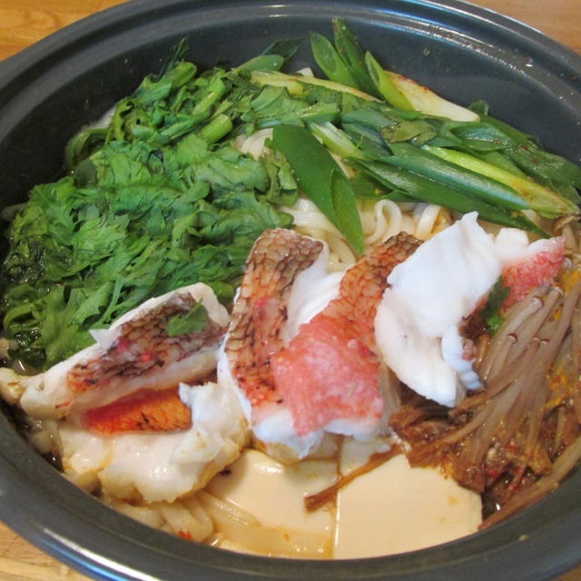【旨魚料理】オニの味噌鍋