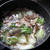 《ちぎり野菜で朝のスープ》　白菜とマイタケ