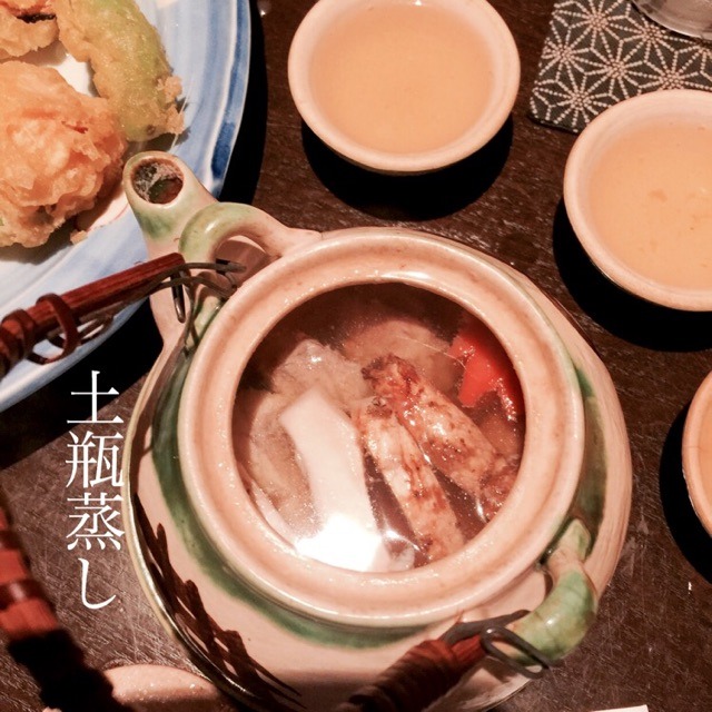 土瓶蒸し♪秋