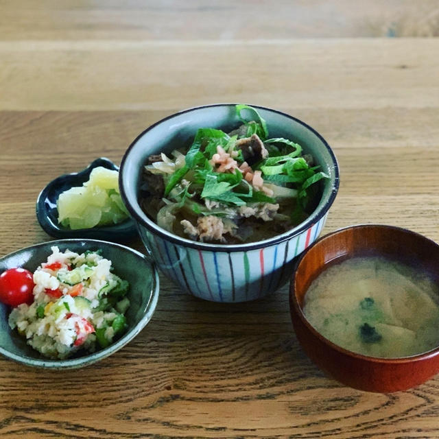 最近の晩ご飯