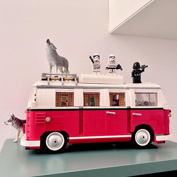 🛍️帝国軍兵士がLEGOのフォルクスワーゲン（キャンパーヴァン）でキャンプ旅行に出かけます!