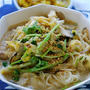 ナムルな味の豆乳ラーメン