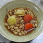 蒸し豆と千切り大根の煮物★★★