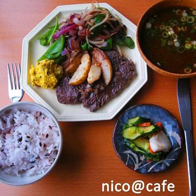 ステーキランチ♪と10万HIT!!!!