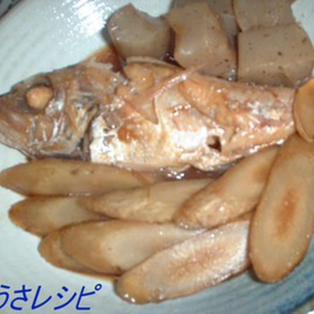 むつの煮付け