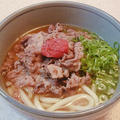 肉梅うどん by みなづきさん