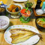 鯖の開き定食