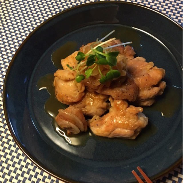 低カロリー♪皮なし鶏もも肉の照り焼き