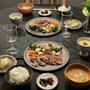 麦トロ焼肉定食の夜ごはん
