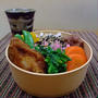 手羽先の甘辛煮お弁当。