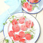 Vodka Infused Frozen Watermelon Popsウオッカ風味すいかアイスキャンディー