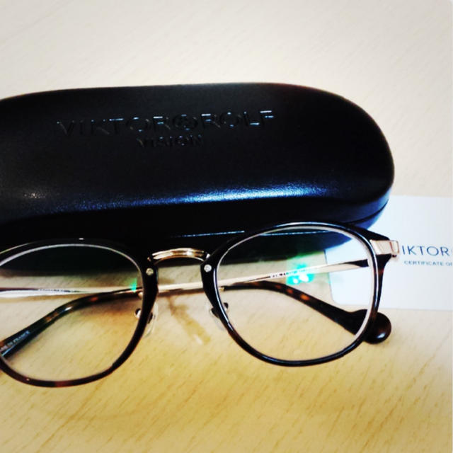 2個目のメガネは韓国ブランドで♡