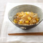 大根ととうもろこしのしょうゆ炒め