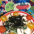 豆腐とほうれん草の明太マヨ風味＆豆苗の塩昆布サラダサラダ（お家カフェ）