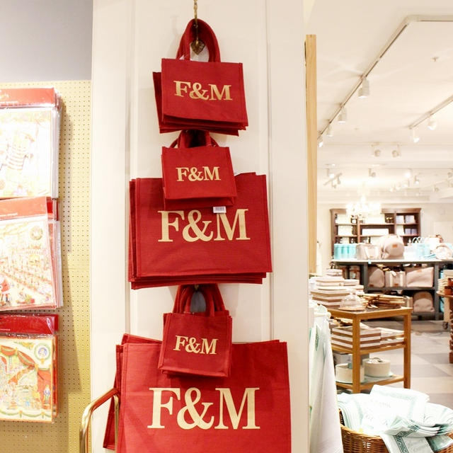 F&M新作クリスマスエコバッグ