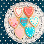 【バレンタイン】アイシングクッキー基礎講座ハートのアイシングクッキーを作る【初心者さん用】