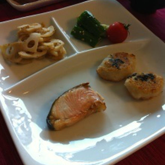 シャキシャキ蓮根とモチモチ蓮根。