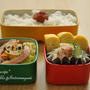 10分100円簡単時短お弁当～キャベツのレンジ蒸し弁当～