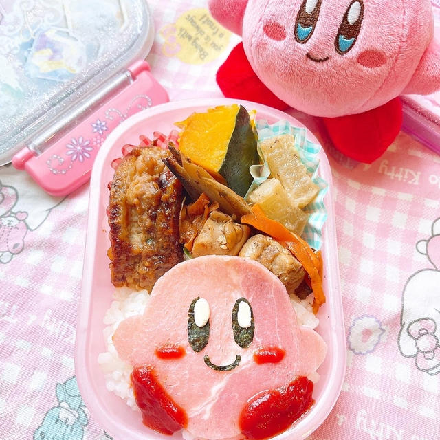 星のカービー弁当です！！