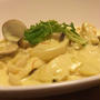 鱈とかぶのサフランクリームパスタ