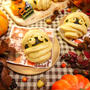 ハロウィンに！ シナモン香る♪ホットケーキミックスdeミイラ男の白蒸しかぼちゃあんパン【過去のハウス食品さんとレシピブログさんのコラボ企画のスパイス大使活動でのハロウィン向けレシピのご紹介 -10-】