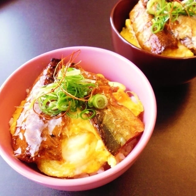 秋刀魚缶ｄｅ丼