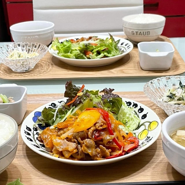 【献立】晩ごはん/簡単美味しいポークチャップ