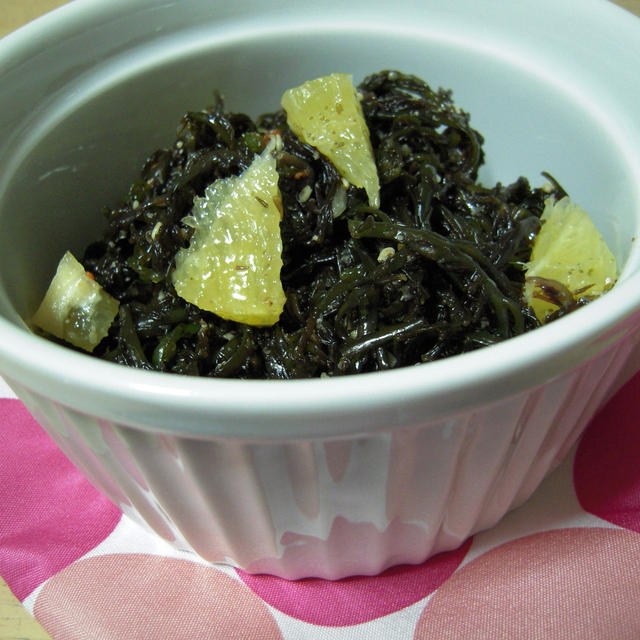 海草の柑橘風味