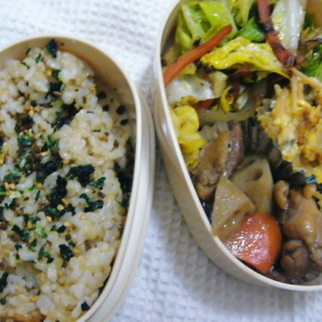 わたし的メインはキャベツ！な弁当