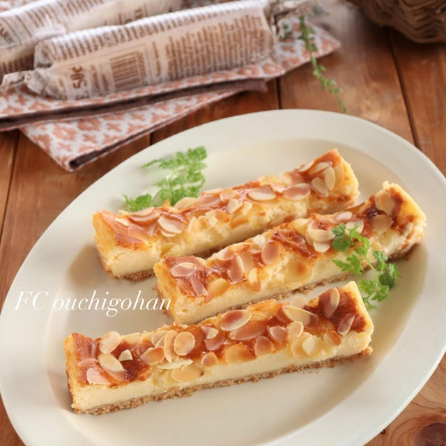 レモン香る♪スティックチーズケーキ
