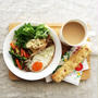 4月6日の朝ごはん。調理時間6分