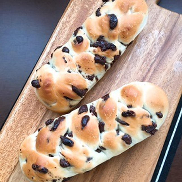 三つ編みチョコパン！