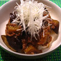 なすそぼろ丼