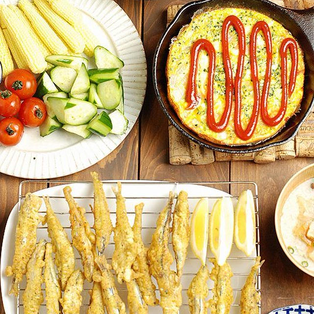 きびなごのカレー天ぷらを食べました～【宅急便のおじさんの前で恥をかいた～】