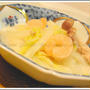 えびと白菜のクリーム煮