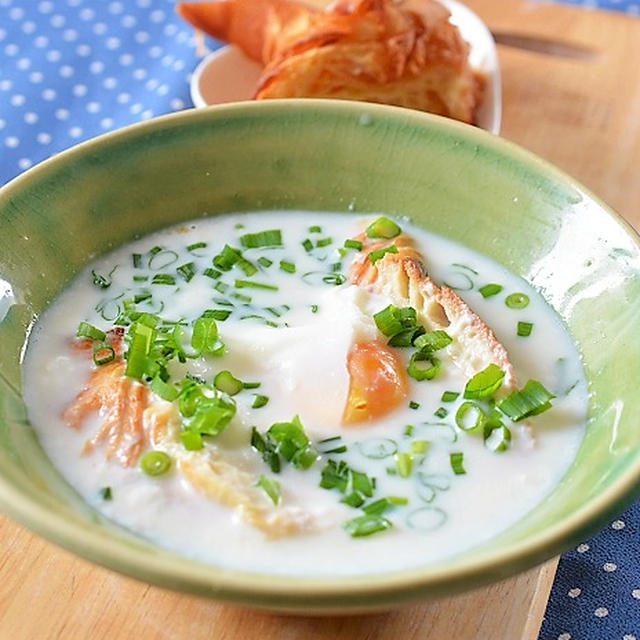 コロンビアの朝食ミルクスープ 「チャングア」♪