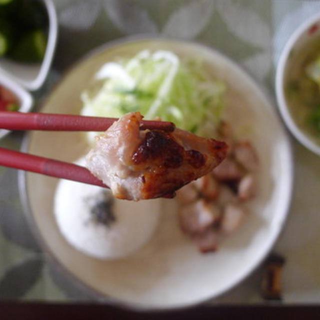 千葉県産：豚角切り肉 味噌漬けグリル